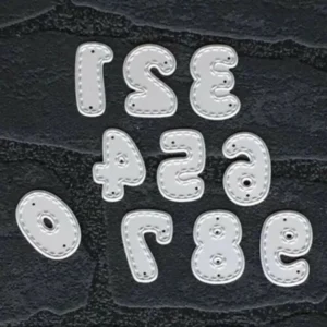 0-9 Numbers product detail photo | word metal cutting dies