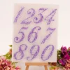 0-9 Numbers Stamp Set - main product photo | clear stamp