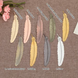 Creative Metal Feather Bookmark Creative Metal Feather Bookmark
