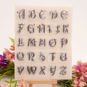 Vines Alphabet Stamp Set