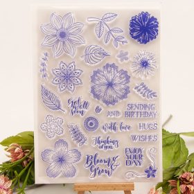 Various Flowers Stamp Set
