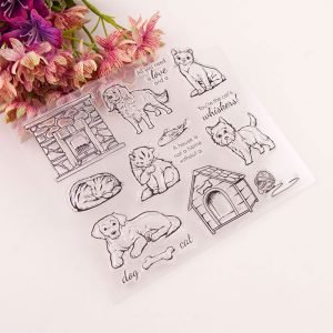 House Cat Dog Stamp Set 16280506954 2036484671