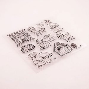 House Cat Dog Stamp Set 16280524663 2036484671