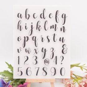English Alphabet Stamp Set