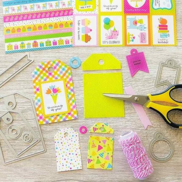 8 Styles Labels Metal Cutting Dies