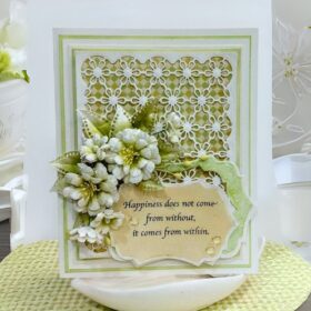Flower Background Metal Die Cuts