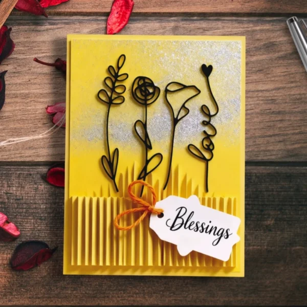 Flowers Plant Lines Metal Cutting Dies 3