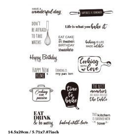 Funny Kitchen Cooking Stamp Set