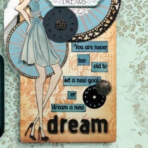Plucking Skirt Girl Metal Cutting Dies 2