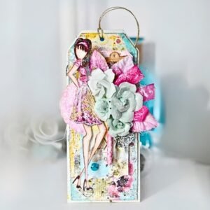Plucking Skirt Girl Metal Cutting Dies 3