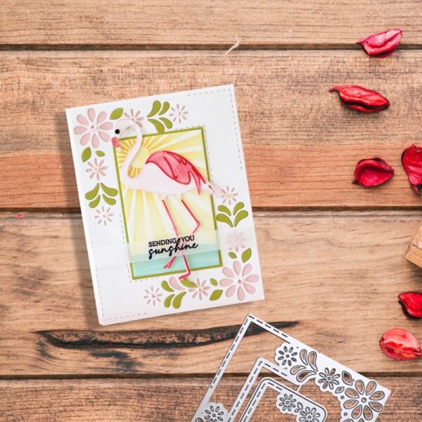 Rectangle Flower Metal Cutting Dies 1