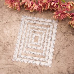 Rectangle Border Frame Metal Die Cuts