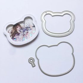 Lovely Bear Head Metal Cutting Dies