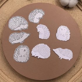 Cute Hedgehogs Metal Cutting Dies