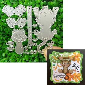 Animal Monkey Metal Cutting Dies
