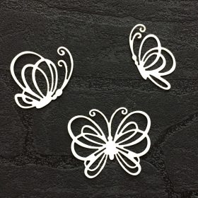 3Pcs Butterflies Metal Dies