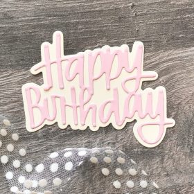 Happy Birthday Letters Metal Cutting Dies