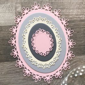 Oval Flowers Metal Cutting Dies