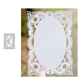 Lace Rectangular Frame Metal Cutting Dies