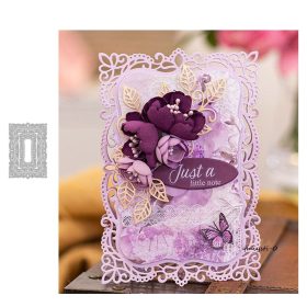 Lace Rectangular Frame Metal Cutting Dies
