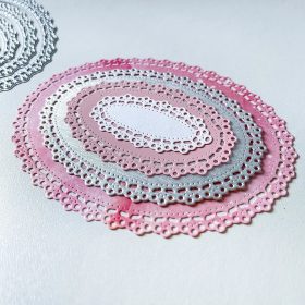 4pcs Lace Oval Metal Cutting Dies