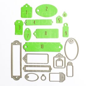 Label Frames Set Dies