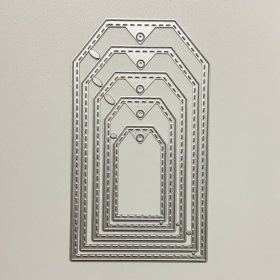 Square Label Tags Metal Cutting Dies