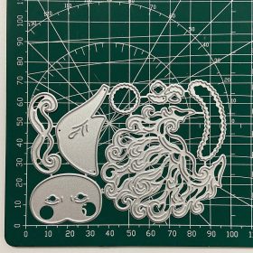 Christmas Santa Claus Metal Die Cuts