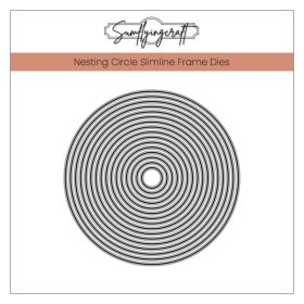Nesting Circle Slimline Frame Cutting Dies