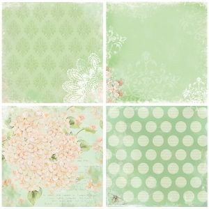 SUMFLYING SOFT GREEN SCRAPBOOK & CARDSTOCK PAPER 6122416808