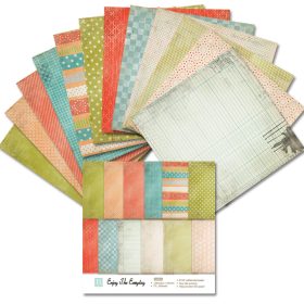 SUMFLYING ENJOY THE EVERYDAY SCRAPBOOK & CARDSTOCK PAPER