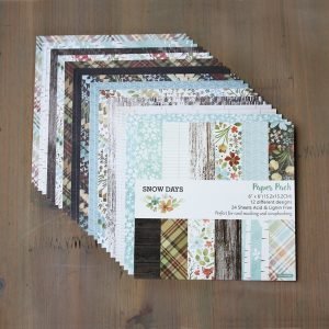 SUMFLYING SNOW DAYS SCRAPBOOK & CARDSTOCK PAPER 6225859252