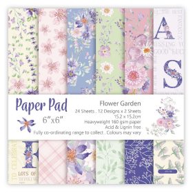 SUMFLYING FLOWER GARDEN SCRAPBOOK & CARDSTOCK PAPER