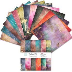 SUMFLYING BRILLIANT LIFE SCRAPBOOK & CARDSTOCK PAPER