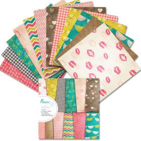 SUMFLYING KISSES SCRAPBOOK & CARDSTOCK PAPER