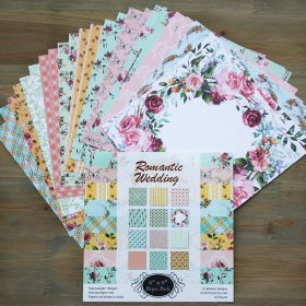 SUMFLYING ROMANTIC WEDDING SCRAPBOOK & CARDSTOCK PAPER