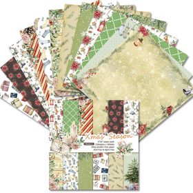SUMFLYING XMAS SEASON SCRAPBOOK & CARDSTOCK PAPER