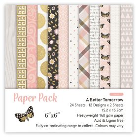 SUMFLYING A BETTER TOMORROW SCRAPBOOK & CARDSTOCK PAPER