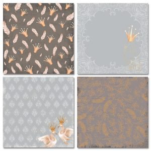 SUMFLYING GOLDEN SWAN SCRAPBOOK & CARDSTOCK PAPER 6225859459