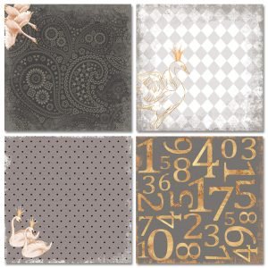 SUMFLYING GOLDEN SWAN SCRAPBOOK & CARDSTOCK PAPER 6225859463