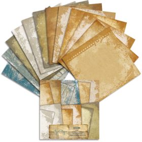 SUMFLYING AGED PAPER SCRAPBOOK & CARDSTOCK PAPER