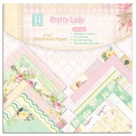 SUMFLYING PRETTY LADY SCRAPBOOK & CARDSTOCK PAPER
