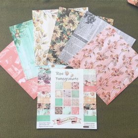 SUMFLYING RIPE POMEGRANATE SCRAPBOOK & CARDSTOCK PAPER