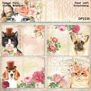 SUMFLYING PET SELF PORTRAIT SCRAPBOOK & CARDSTOCK PAPER O1CN0105RKjr1J5Vo9Sypa2 2209450250977 0 cib