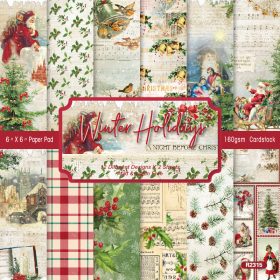 SUMFLYING WINTER HOLIDAYS SCRAPBOOK & CARDSTOCK PAPER