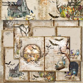 SUMFLYING HALLOWEEN SCRAPBOOK & CARDSTOCK PAPER