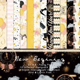 SUMFLYING NEW BEGINNING SCRAPBOOK & CARDSTOCK PAPER