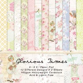 SUMFLYING GORGEOUS TIMES BUTTERFLY SCRAPBOOK & CARDSTOCK PAPER