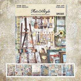 SUMFLYING PAINTING THEME SCRAPBOOK & CARDSTOCK PAPER