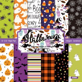 SUMFLYING HALLOWEEN PATTERN SCRAPBOOK & CARDSTOCK PAPER